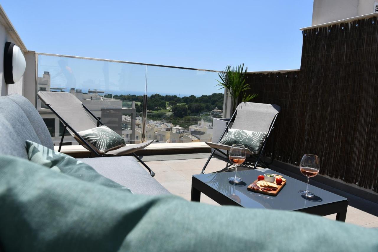 Luxurious Flat & Private Rooftop In Villamartin Orihuela Costa Dehesa de Campoamor  Ngoại thất bức ảnh
